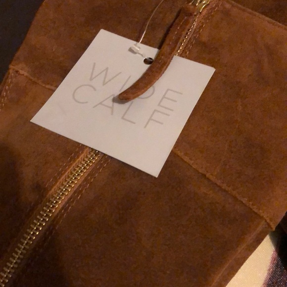 👢💎👧🏼 NWT💎4m👧🏼Wide Calf💎Tall👢Cognac👧🏼💎 - Picture 8 of 9